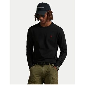 Polo Ralph Lauren S dlhými rukávmi 710970697001 Čierna Classic Fit Muži Polo Ralph Lauren S dlhými rukávmi 710970697001 Čierna Classic Fit Muži
