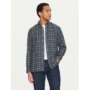 Tommy Hilfiger Košeľa Gingham MW0MW37573 Tmavomodrá Regular Fit Muži Tommy Hilfiger Košeľa Gingham MW0MW37573 Tmavomodrá Regular Fit Muži