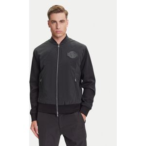 BOSS Bundy bomber C-Skiles 197 PS 50543675 Čierna Regular Fit Muži BOSS Bundy bomber C-Skiles 197 PS 50543675 Čierna Regular Fit Muži