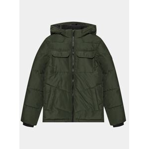 Jack & Jones Junior Zimné bundy Mason 12236556 Zelená Regular Fit Deti Jack & Jones Junior Zimné bundy Mason 12236556 Zelená Regular Fit Deti