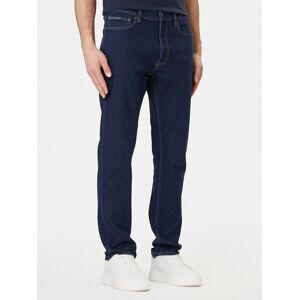 Calvin Klein Džínsy LV04RF939G Tmavomodrá Slim Fit Muži Calvin Klein Džínsy LV04RF939G Tmavomodrá Slim Fit Muži