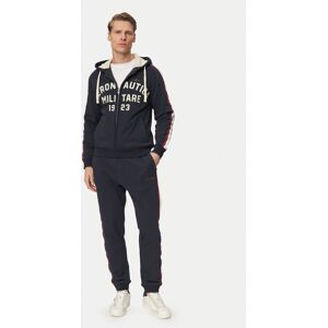 Aeronautica Militare Tepláková súprava 261TF0107UF00677 Tmavomodrá Regular Fit Muži Aeronautica Militare Tepláková súprava 261TF0107UF00677 Tmavomodrá Regular Fit Muži