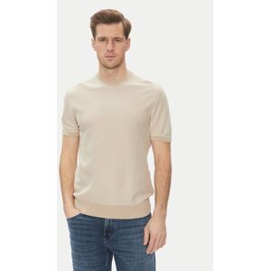 BOSS Tričko Jianfranco 50537642 Biela Regular Fit Muži BOSS Tričko Jianfranco 50537642 Biela Regular Fit Muži