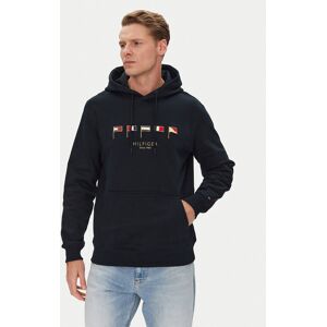 Tommy Hilfiger Mikina Multi Flags MW0MW38666 Tmavomodrá Regular Fit Muži Tommy Hilfiger Mikina Multi Flags MW0MW38666 Tmavomodrá Regular Fit Muži