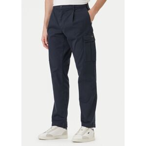 Aeronautica Militare Bavlnené nohavice 261PA1718UCT04331 Tmavomodrá Regular Fit Muži Aeronautica Militare Bavlnené nohavice 261PA1718UCT04331 Tmavomodrá Regular Fit Muži