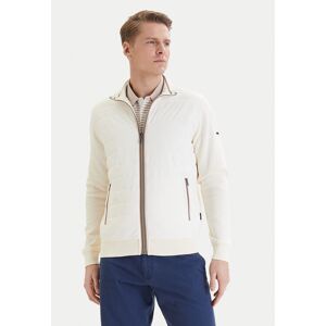 Bugatti Prechodná bunda 8700-15121E Écru Regular Fit Muži Bugatti Prechodná bunda 8700-15121E Écru Regular Fit Muži