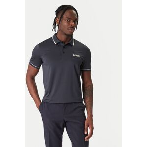 BOSS Polokošeľa Paul Pro 50506203 Tmavomodrá Slim Fit Muži BOSS Polokošeľa Paul Pro 50506203 Tmavomodrá Slim Fit Muži