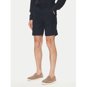 BOSS Bavlnené šortky 50536863 Tmavomodrá Tapered Fit Muži BOSS Bavlnené šortky 50536863 Tmavomodrá Tapered Fit Muži