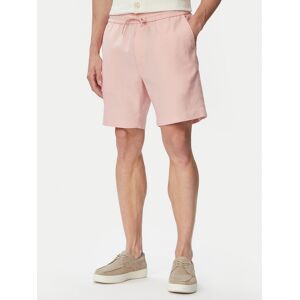 Tommy Hilfiger Bavlnené šortky Dover MW0MW44353 Svetloružová Regular Fit Muži Tommy Hilfiger Bavlnené šortky Dover MW0MW44353 Svetloružová Regular Fit Muži