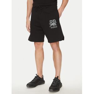 HUGO Športové kraťasy Deswick_RB 50542809 Čierna Regular Fit Muži HUGO Športové kraťasy Deswick_RB 50542809 Čierna Regular Fit Muži