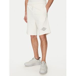 HUGO Športové kraťasy Damtus 50534953 Écru Relaxed Fit Muži HUGO Športové kraťasy Damtus 50534953 Écru Relaxed Fit Muži
