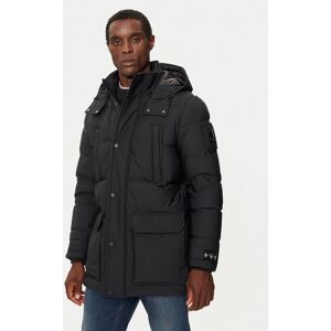 Moose Knuckles Vatovaná bunda Valleyfied 2 M32MJ152 Čierna Regular Fit Muži Moose Knuckles Vatovaná bunda Valleyfied 2 M32MJ152 Čierna Regular Fit Muži