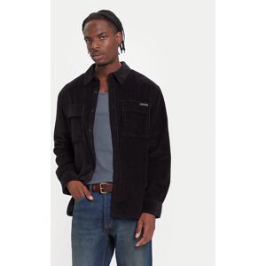 Calvin Klein Jeans Košeľa LV04RD106G Čierna Relaxed Fit Muži Calvin Klein Jeans Košeľa LV04RD106G Čierna Relaxed Fit Muži