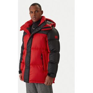Hugo Vatovaná bunda Melmus2341 50495811 Červená Regular Fit Muži Hugo Vatovaná bunda Melmus2341 50495811 Červená Regular Fit Muži