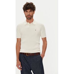 Tommy Hilfiger Polokošeľa MW0MW40701 Béžová Regular Fit Muži Tommy Hilfiger Polokošeľa MW0MW40701 Béžová Regular Fit Muži