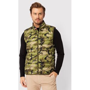 Tommy Hilfiger Vesta MW0MW18762 Zelená Regular Fit Muži Tommy Hilfiger Vesta MW0MW18762 Zelená Regular Fit Muži