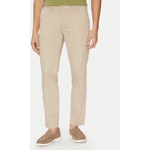 BOSS Chino nohavice H-Kaiton1 50540650 Béžová Slim Fit Muži BOSS Chino nohavice H-Kaiton1 50540650 Béžová Slim Fit Muži