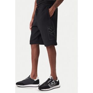 EA7 Emporio Armani Športové kraťasy 7M001491 AF17787 UC001 Čierna Regular Fit Muži EA7 Emporio Armani Športové kraťasy 7M001491 AF17787 UC001 Čierna Regular Fit Muži