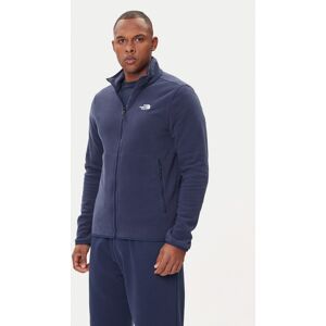 The North Face Fleecová mikina Glacier NF0A8D0R Tmavomodrá Regular Fit Muži The North Face Fleecová mikina Glacier NF0A8D0R Tmavomodrá Regular Fit Muži