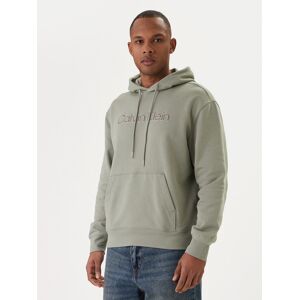 Calvin Klein Mikina LV04LF241G Béžová Regular Fit Muži Calvin Klein Mikina LV04LF241G Béžová Regular Fit Muži