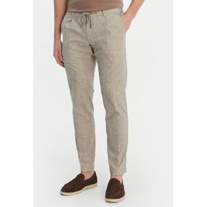 Bugatti Chino nohavice 1950-16210E Béžová Slim Fit Muži Bugatti Chino nohavice 1950-16210E Béžová Slim Fit Muži