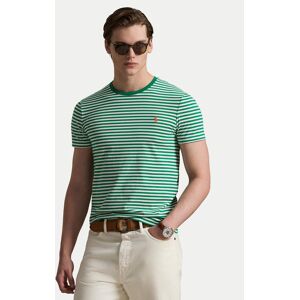 Polo Ralph Lauren Tričko 710956828500 Zelená Slim Fit Muži Polo Ralph Lauren Tričko 710956828500 Zelená Slim Fit Muži