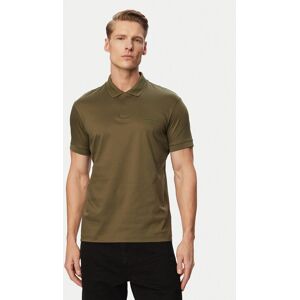 BOSS Polokošeľa PS Spirit70 50559801 Zelená Regular Fit Muži BOSS Polokošeľa PS Spirit70 50559801 Zelená Regular Fit Muži