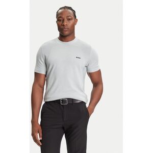 BOSS Tričko K_Momentum 50541952 Sivá Regular Fit Muži BOSS Tričko K_Momentum 50541952 Sivá Regular Fit Muži