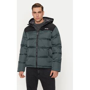 Schott NYC Zimné bundy UTAH2 Zelená Regular Fit Muži Schott NYC Zimné bundy UTAH2 Zelená Regular Fit Muži