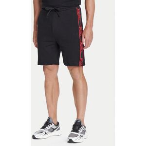 HUGO Športové kraťasy Liam 50540936 Čierna Regular Fit Muži HUGO Športové kraťasy Liam 50540936 Čierna Regular Fit Muži