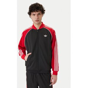 adidas Mikina adicolor SST KE0115 Čierna Loose Fit Muži adidas Mikina adicolor SST KE0115 Čierna Loose Fit Muži