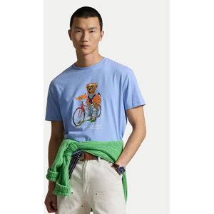 Polo Ralph Lauren Tričko 710B16612001 Modrá Regular Fit Muži Polo Ralph Lauren Tričko 710B16612001 Modrá Regular Fit Muži