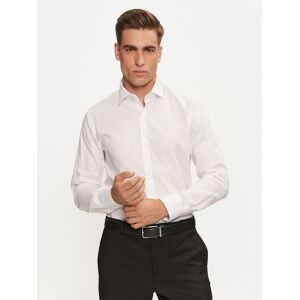 Michael Kors Košeľa MK0DS01294 Biela Slim Fit Muži Michael Kors Košeľa MK0DS01294 Biela Slim Fit Muži