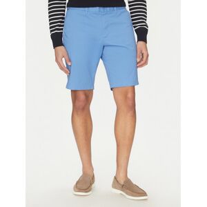 Tommy Hilfiger Bavlnené šortky Harlem MW0MW23568 Modrá Regular Fit Muži Tommy Hilfiger Bavlnené šortky Harlem MW0MW23568 Modrá Regular Fit Muži