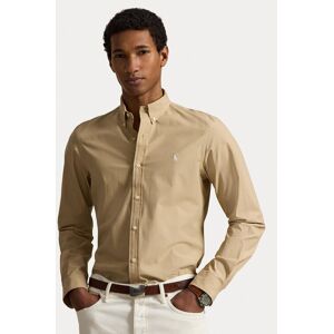Polo Ralph Lauren Košeľa 710929348501 Béžová Regular Fit Muži Polo Ralph Lauren Košeľa 710929348501 Béžová Regular Fit Muži