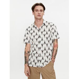 Baldessarini Košeľa B3 77006/000/3553 Écru Regular Fit Muži Baldessarini Košeľa B3 77006/000/3553 Écru Regular Fit Muži