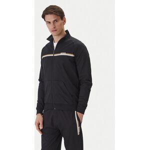 BOSS Mikina Authentic 50554779 Čierna Regular Fit Muži BOSS Mikina Authentic 50554779 Čierna Regular Fit Muži