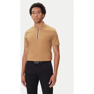 BOSS Polokošeľa H-Paras 65 50543880 Béžová Regular Fit Muži BOSS Polokošeľa H-Paras 65 50543880 Béžová Regular Fit Muži