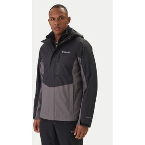 Columbia Nepremokavá bunda Pouring Adventure™ III 2117171 Čierna Regular Fit Muži Columbia Nepremokavá bunda Pouring Adventure™ III 2117171 Čierna Regular Fit Muži