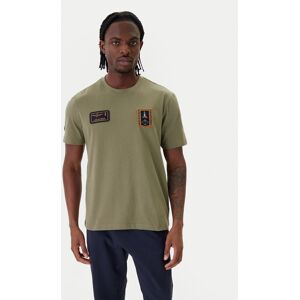 Aeronautica Militare Tričko 261TS2544UJ00592 Zelená Regular Fit Muži Aeronautica Militare Tričko 261TS2544UJ00592 Zelená Regular Fit Muži