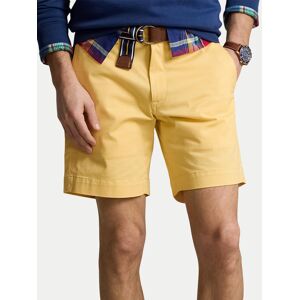 Polo Ralph Lauren Bavlnené šortky 710799213011 Žltá Slim Fit Muži Polo Ralph Lauren Bavlnené šortky 710799213011 Žltá Slim Fit Muži