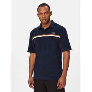 BOSS Polokošeľa Iconic 50561186 Tmavomodrá Regular Fit Muži BOSS Polokošeľa Iconic 50561186 Tmavomodrá Regular Fit Muži