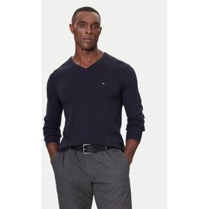 Tommy Hilfiger Sveter MW0MW42249 Tmavomodrá Regular Fit Muži Tommy Hilfiger Sveter MW0MW42249 Tmavomodrá Regular Fit Muži