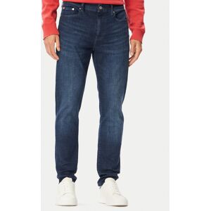 Tommy Hilfiger Džínsy Bleecker MW0MW43161 Tmavomodrá Slim Fit Muži Tommy Hilfiger Džínsy Bleecker MW0MW43161 Tmavomodrá Slim Fit Muži