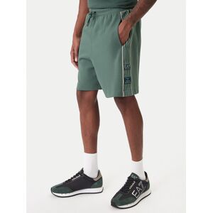 EA7 Emporio Armani Športové kraťasy 7M001501 AF12660 U7260 Zelená Regular Fit Muži EA7 Emporio Armani Športové kraťasy 7M001501 AF12660 U7260 Zelená Regular Fit Muži