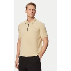 KARL LAGERFELD Polokošeľa 745021 562221 Béžová Regular Fit Muži KARL LAGERFELD Polokošeľa 745021 562221 Béžová Regular Fit Muži