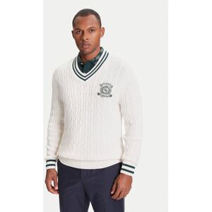 Guess Sveter M5YR12 Z30W1 Écru Regular Fit Muži Guess Sveter M5YR12 Z30W1 Écru Regular Fit Muži