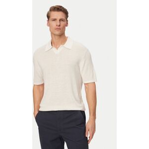 Calvin Klein Polokošeľa LV04LF313G Biela Regular Fit Muži Calvin Klein Polokošeľa LV04LF313G Biela Regular Fit Muži