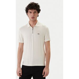 Armani Exchange Polokošeľa XM002372 AF21936 U0009 Biela Regular Fit Muži Armani Exchange Polokošeľa XM002372 AF21936 U0009 Biela Regular Fit Muži