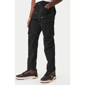 G-Star Raw Bavlnené nohavice Rovic D02190-5126-6484 Čierna Tapered Fit Muži G-Star Raw Bavlnené nohavice Rovic D02190-5126-6484 Čierna Tapered Fit Muži